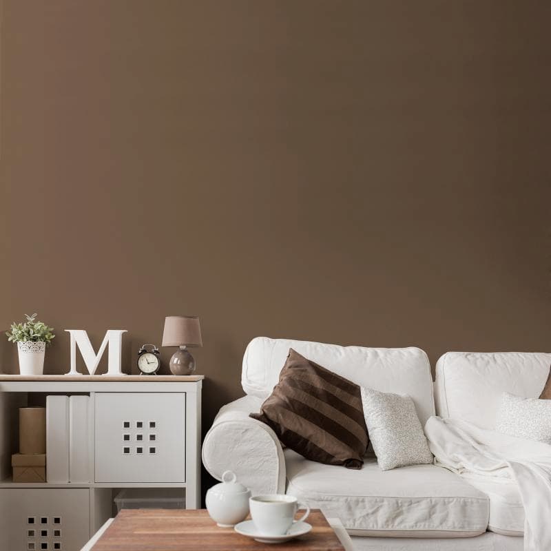 رنگ ساختمان نسکافه ای روشن؛ قوطی فلزی خنثی 5 لیتری