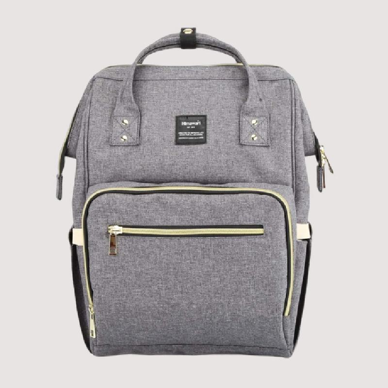 کیف himawari؛ دستی دوشی 2 رنگ نسکافه ای مشکی خروجی USB