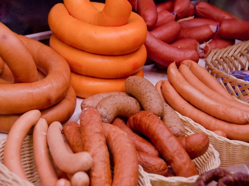 سوسیس معمولی بشارت؛ آلمانی گوشت سفید قرمز (40 60) درصد