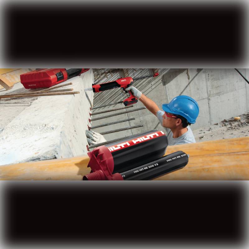 چسب بتن برای کاشت میلگرد؛ پلی استر رزین اپوکسی سرعت سهولت اجرا