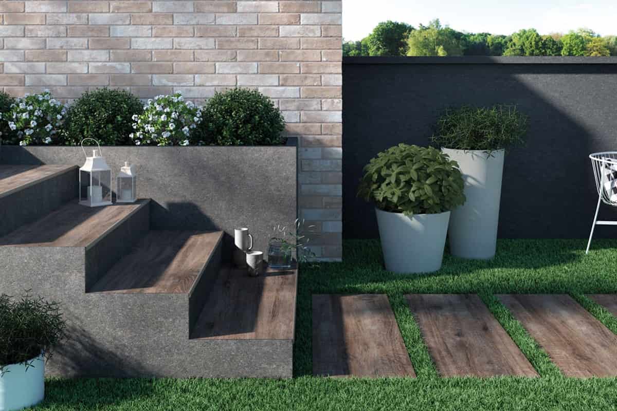 کاشی چسبی راه پله؛ منازل سبک چسباندن چسب تیره روشن