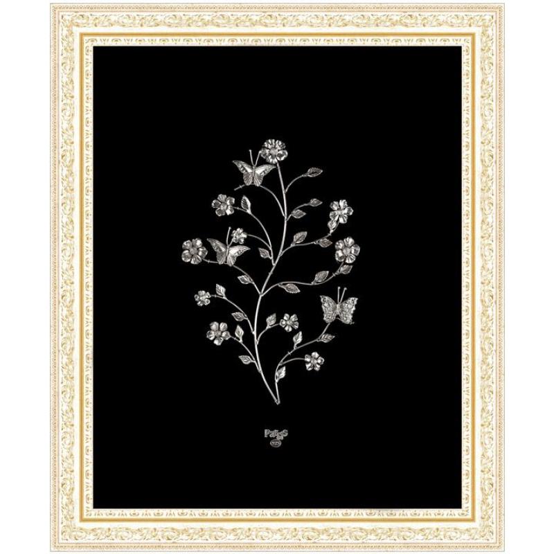 تابلو نقره بزرگ؛ صنایع دستی 2 ابعاد مربعی مستعطیلی Decoration