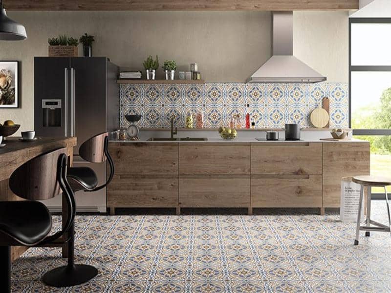 سنگ سرامیک آشپزخانه؛ ضد لغزندگی یخ اسید بالکن حیاط Ceramic