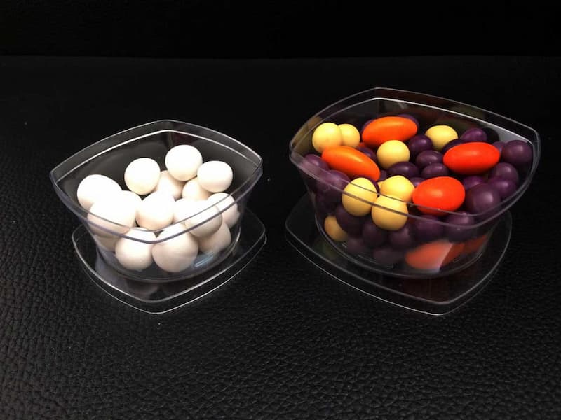 ظرف ژله یکبار مصرف تک نفره؛ قابل بازیافت جشن مهمانی dish