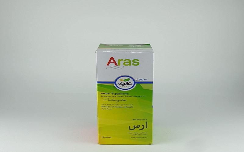 شربت گیاهی عالیان ارس؛ غلیظ ساخت گلبول (500 گرم) ایران