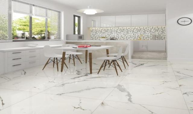 سنگ سرامیک سفید؛ لعاب دار بدون لعاب براق ضد آب stone