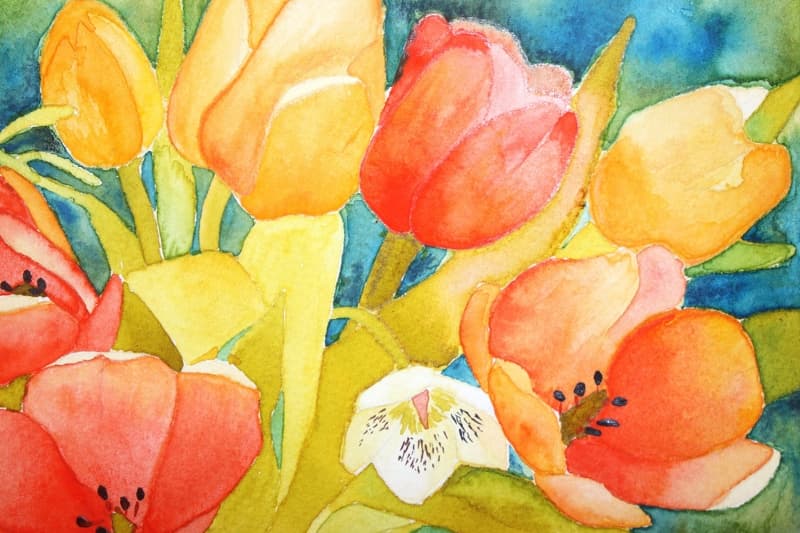 تابلو گل عروس؛ دکوراسیون داخلی 4 مدل عکس بوم شاسی بک لایت