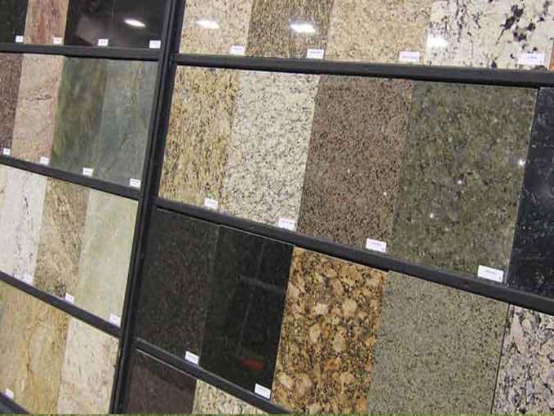 سنگ ساختمانی رنگ شده؛ روشویی دکوراسیون کابینت پالت Sediments