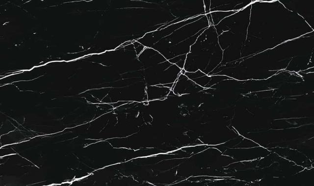 سنگ مرمر مشکی سفید؛ رگه های سفید طبیعی نمای ساختمان Black