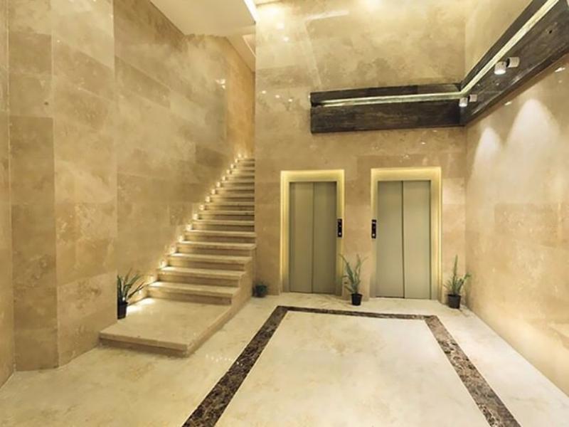 سنگ ساختمانی قهوه ای؛ تراورتن مرمریت کلاسیک مدرن Brown