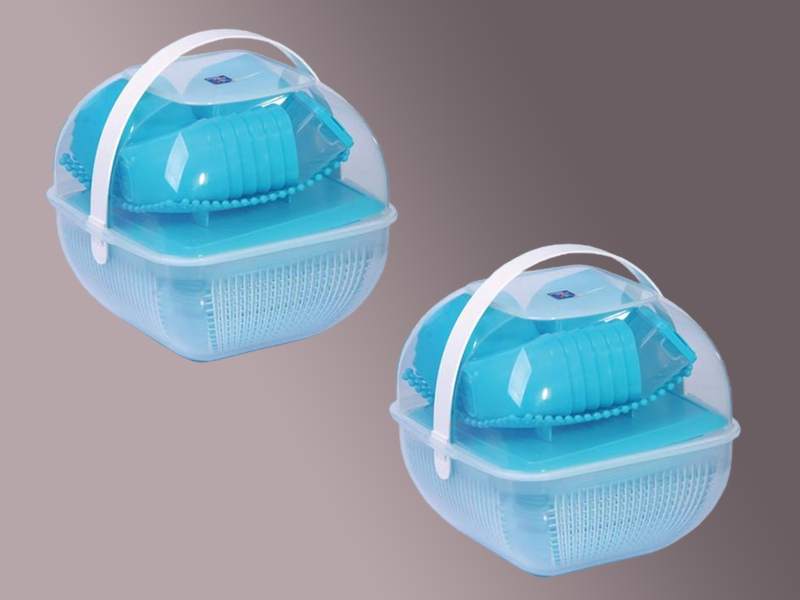 ظروف پلاستیکی پیک نیک؛ بشقاب کاسه لیوان (4 6 8) نفره حصیری