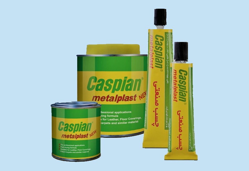 چسب صنعتی کاسپین؛ ضد باکتری چسبندگی بالا عایق بندی (تیوب قوطی فلزی)