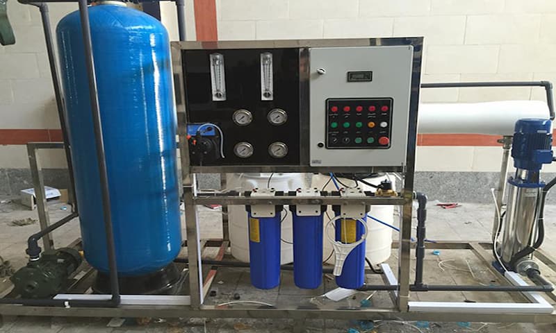 دستگاه تصفیه آب چاه؛ فلز فیلتر شنی اتصالات upvc قابل شستشو