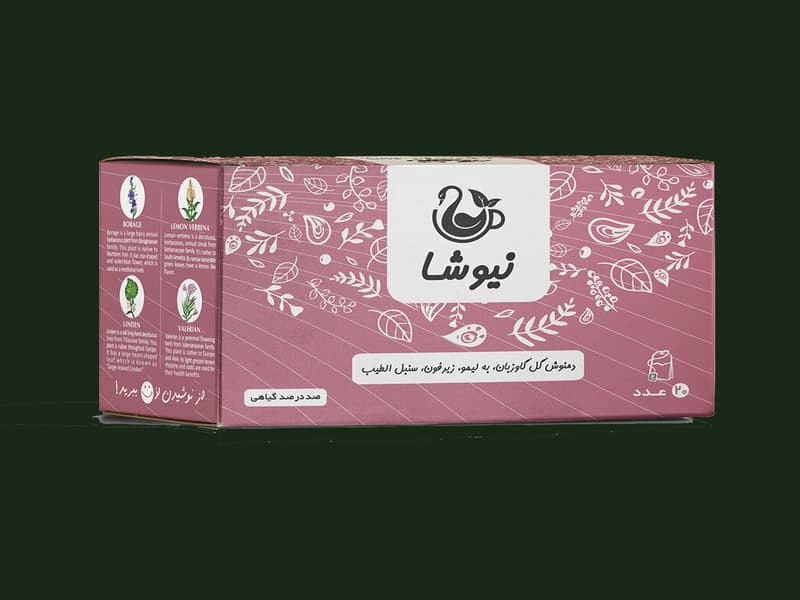 دمنوش آویشن نیوشا؛ کیسه جعبه ای 30 عددی حاوی آنتی اکسیدان