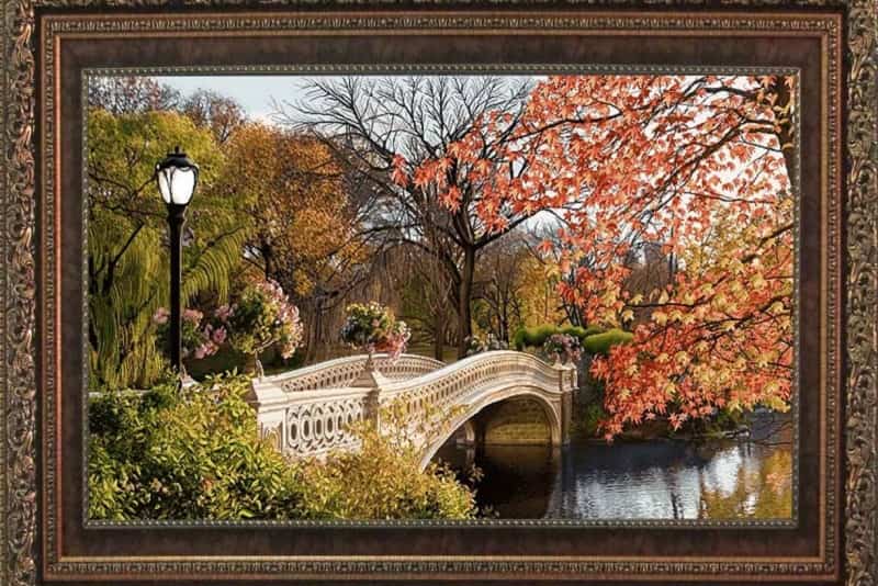 تابلو فرش برای پذیرایی؛ دستبافت ماشینی ابریشمی 2 مدل سنتی classic