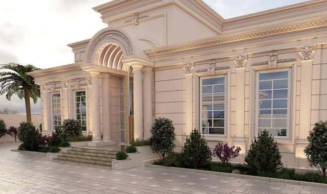 سنگ نمای ساختمان محلات؛ تراورتن مرمریت 3 رنگ کرم طوسی مشکی