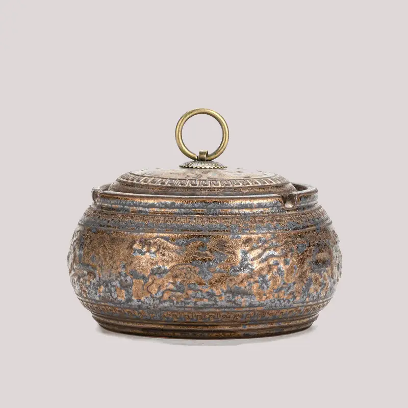 ظروف مسی ساده؛ لیوان سینی 2 نوع درخشان خاص dishes