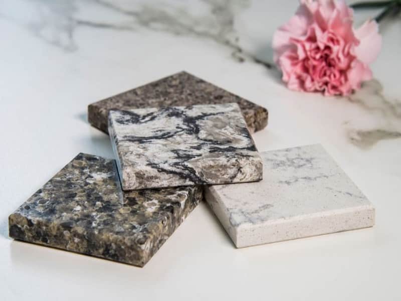 سنگ اسلب مصنوعی؛ کرم قهوه ای سفید 3 کاربرد کف دیوار نمای ساختمان