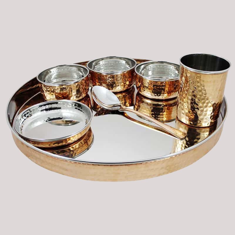 ظروف مسی شیک دکوری؛ سنی لیوان پارچ فیروزه کوبی highlight