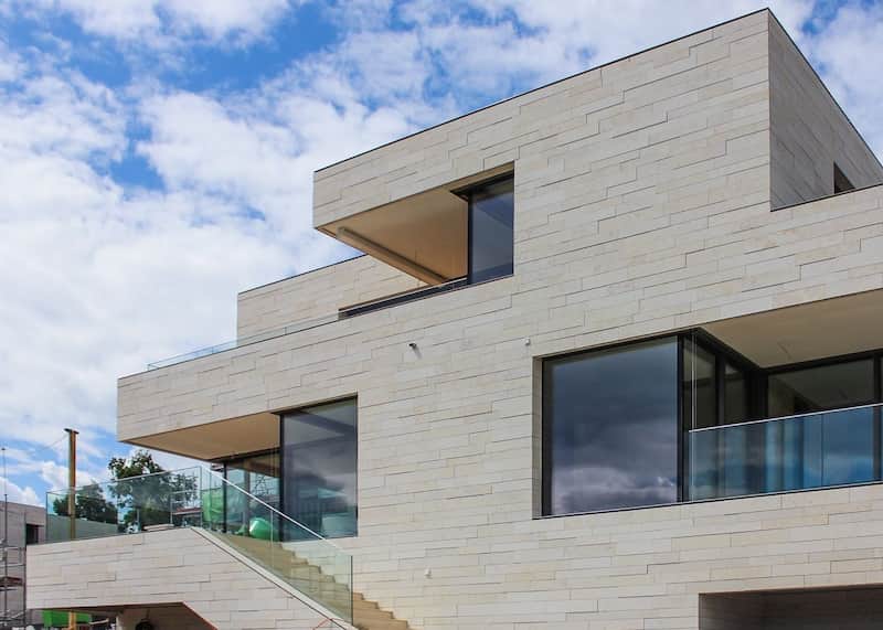 سنگ ساختمانی؛ فضا داخلی ضد حرارت ضربه ضخامت 25 سانتی متر