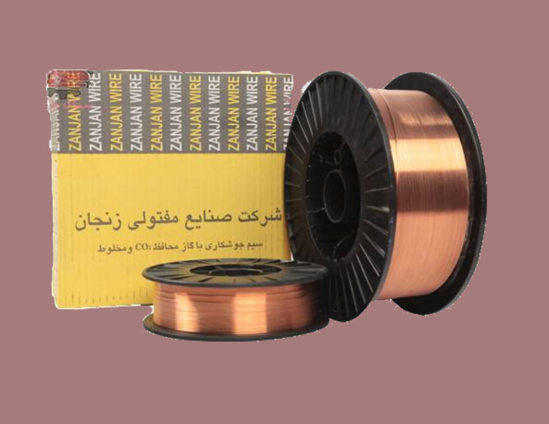 سیم جوش co2 زنجان؛ اتصال فلزات تیراندازی 4 قطر (1/2 0/8 1 3) میلی متر