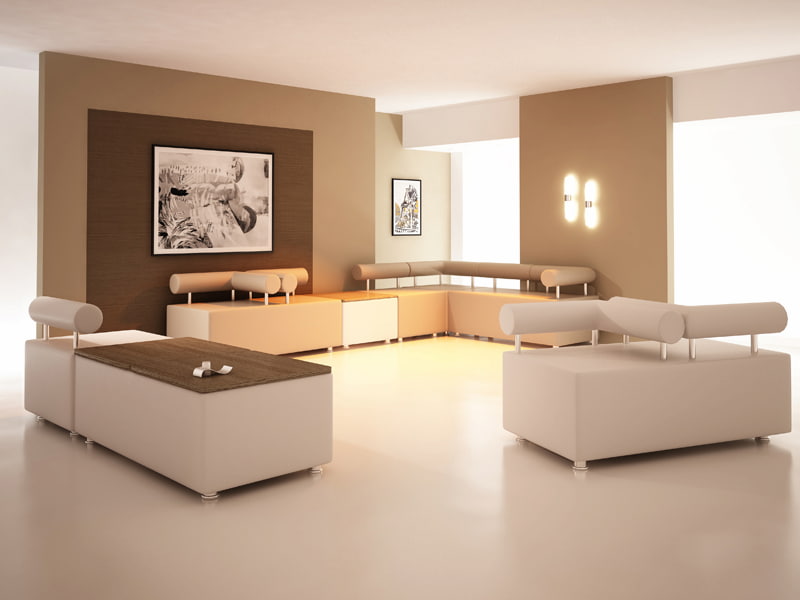 مبلمان اداری چرمی؛ چوبی فلزی بادوام نرم مناسب دفتر کار furniture