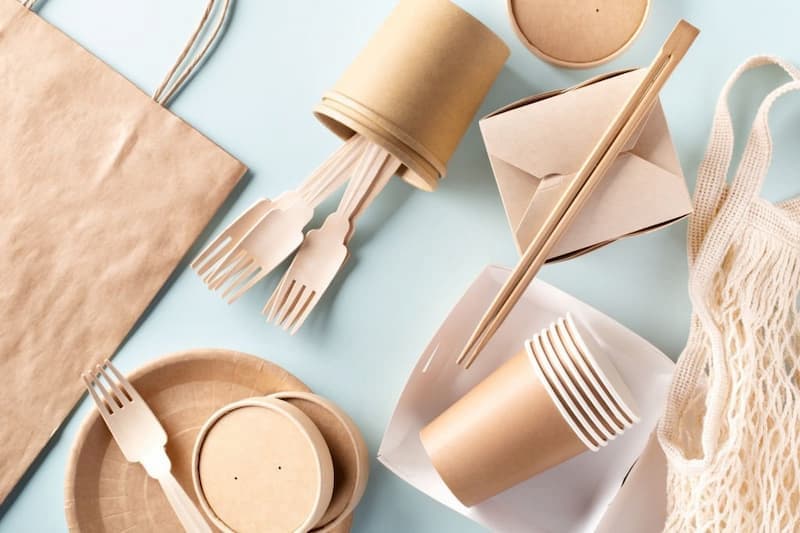 ظروف یکبار مصرف شیک برای پذیرایی؛ رنگبندی متنوع سرطان زا طرح پذیری Disposable dishes