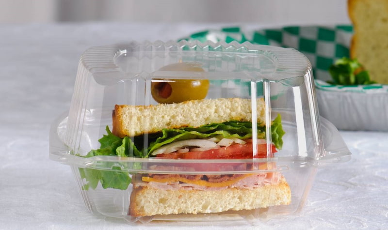 ظروف یکبار مصرف پارس پلاستیک؛ ساده مجلسی 2 دسته سرد گرم Pars Plastic