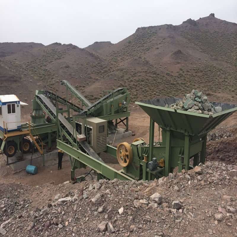 سنگ شکن گیلان؛ سیار ثابت ساختار قدرتمند 3 مدل (فکی مخروطی چرخشی)