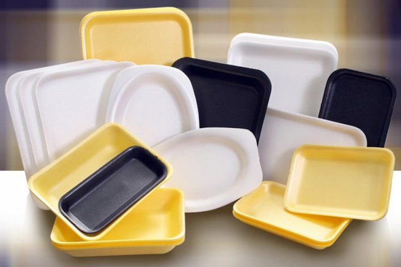 ظروف یکبار مصرف پلی استایرن؛ پلاستیک جامد 2 نوع سخت فوم Polystyrene