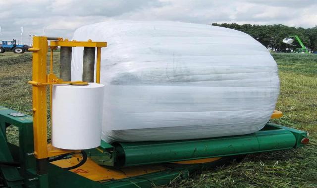 نایلون بسته بندی علوفه؛ پلی اتیلن ابعاد (25 50 70* 1500) متر ضخامت (25) میکرون