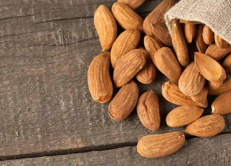 بادام درختی برای سردرد؛ ارگانیک طبیعی (سنگی کاغذی مامایی) ویتامین B