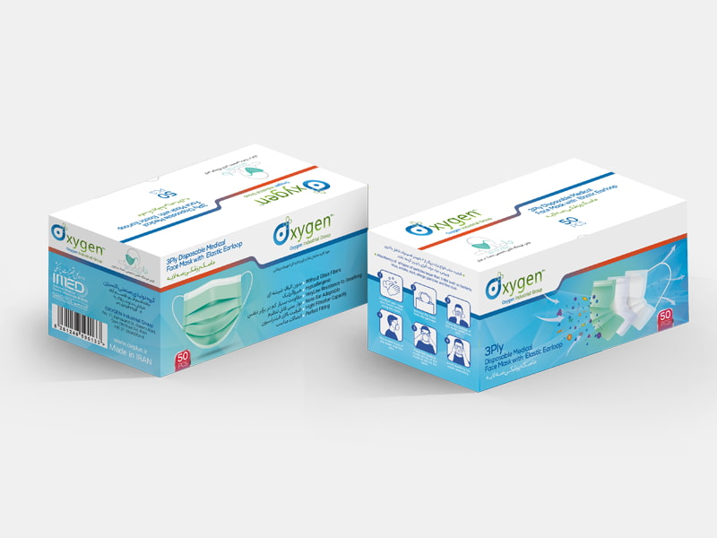 ماسک بهداشتی اکسیژن؛ بیماری‌ عفونی ذرات معلق پارچه نخی 95 درصد