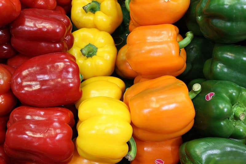 فلفل دلمه ماده؛ نر فسفر 3 رنگ (قرمز نارنجی سبز) منیزیم