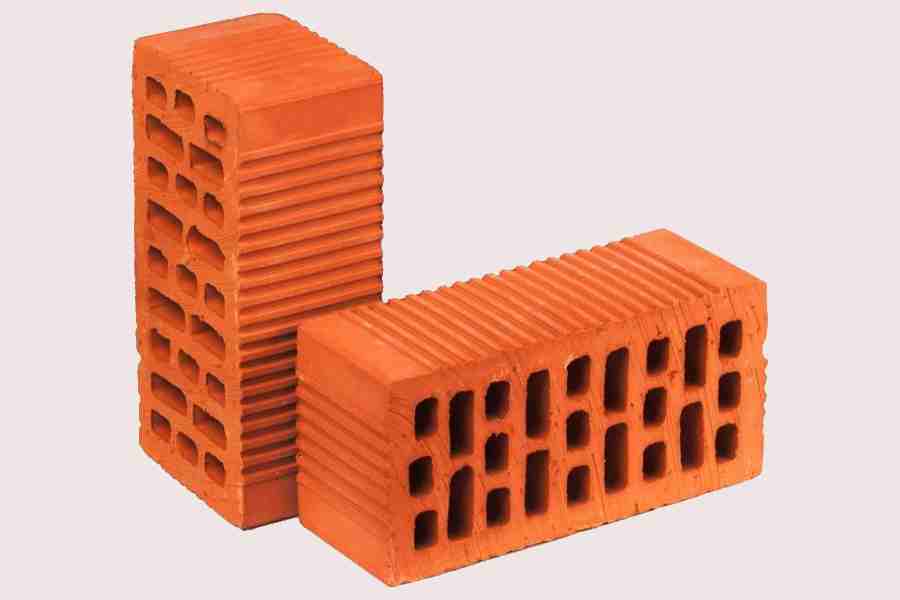 آجر ساختمانی به روز؛ سفالی سبک مقاوم نسوز 2 نوع فشاری معمولی