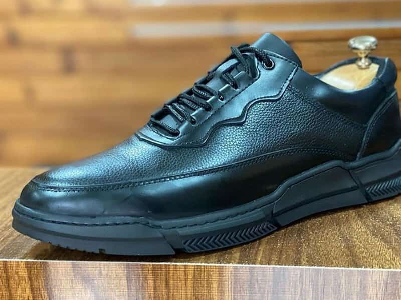 کفش چرم مردانه اسپرت؛ مشکی قهوه ای سفید تولید اصفهان تهران Tabriz