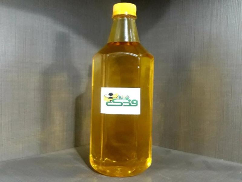 روغن ارده کنجد فدک؛ چاشنی غذا سالاد ترمیم پوست مو شیشه ای plastic