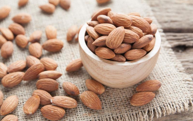 بادام کوهی شیرین شده؛ کوچک کلسیم رفع سردرد ضد سرطان Magnesium