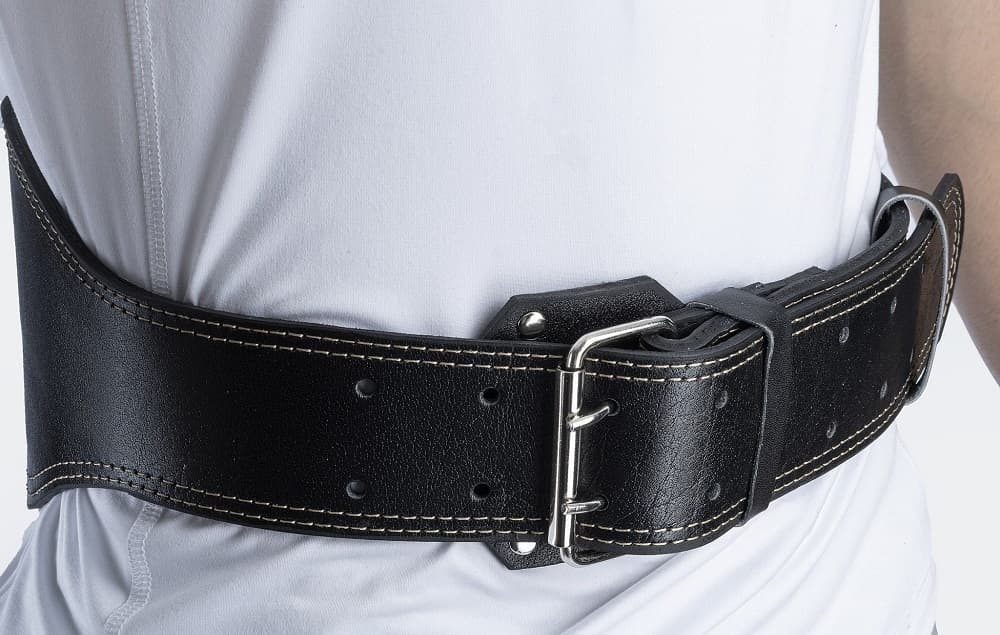 کمربند ورزشی بدنسازی؛ طبی درمانی مقاوم ضد فشار 2 نوع چرم کتان luxury