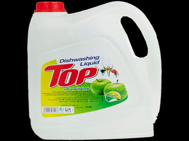 مایع دستشویی 4 لیتری تاپ؛ غلیظ تنوع رنگبندی نرم کننده مرطوب کننده گلیسیرین