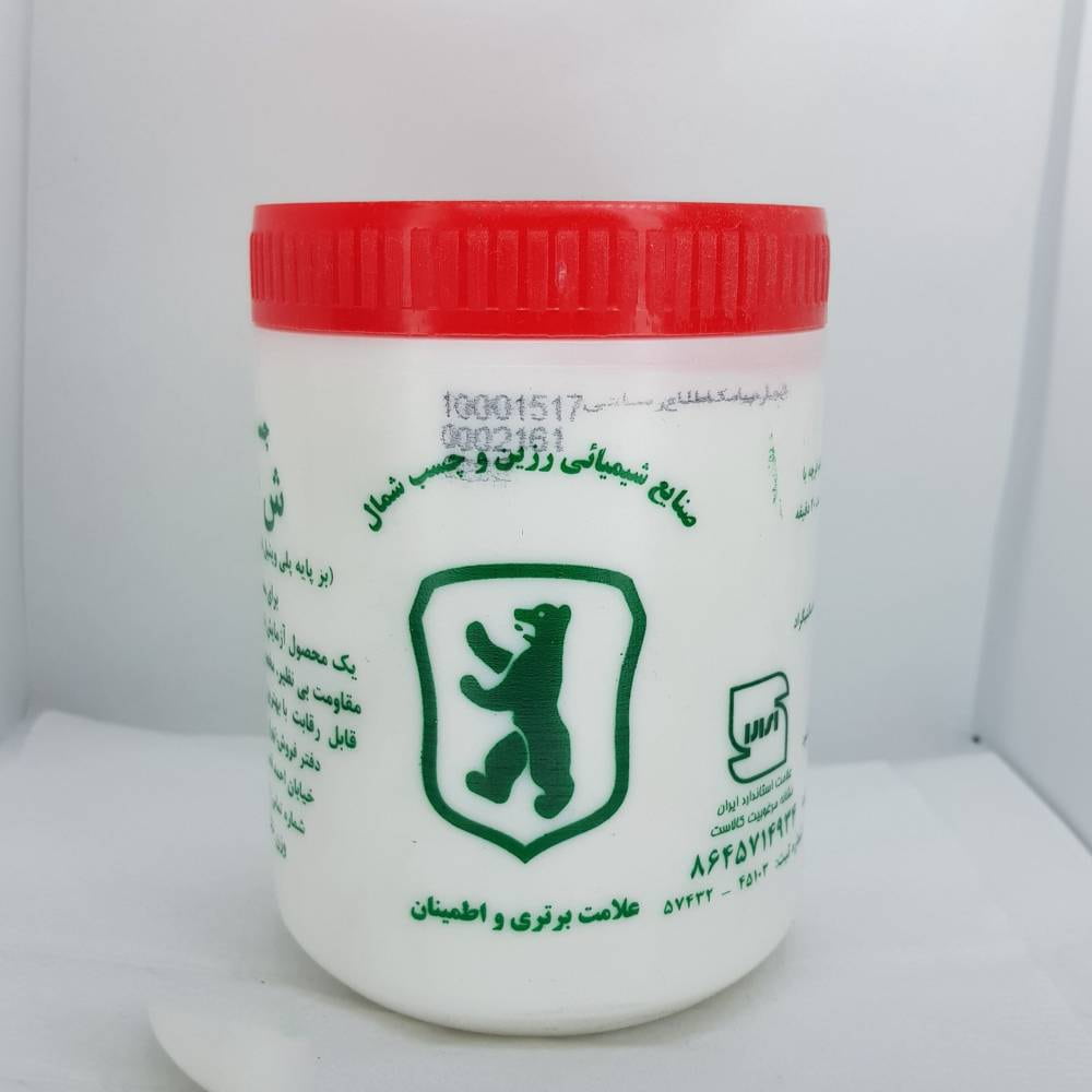 چسب چوب رزین شمال (سیریش) کاغذ مقوا پارچه 100گرمی