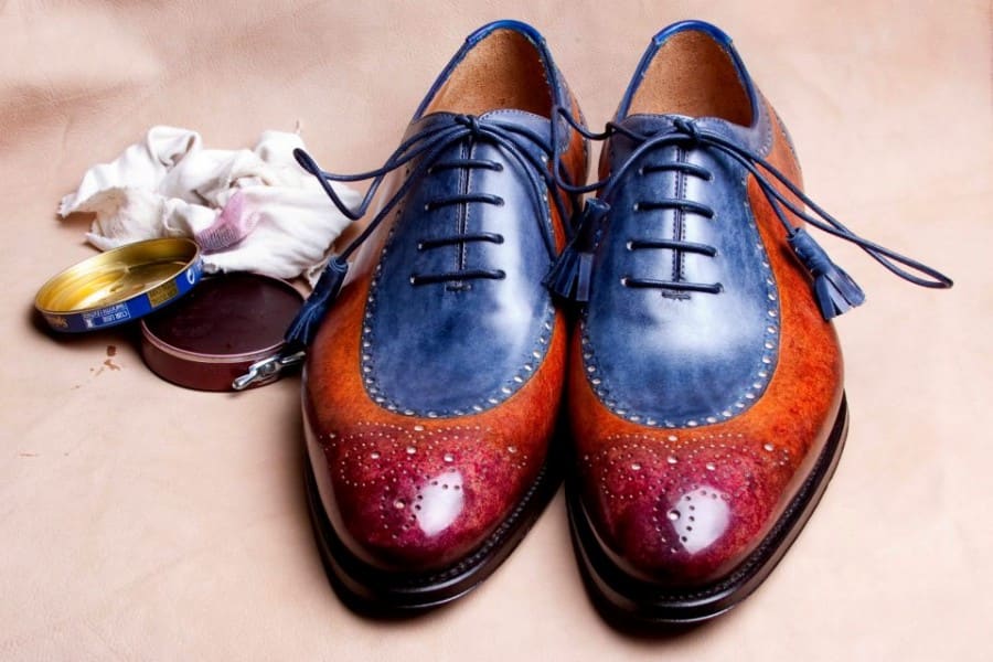 کفش چرم شاهین؛ زیره پی وی سی اداری رسمی 4 مدل (بوت نیم بوت پاشنه دار اسپرت)