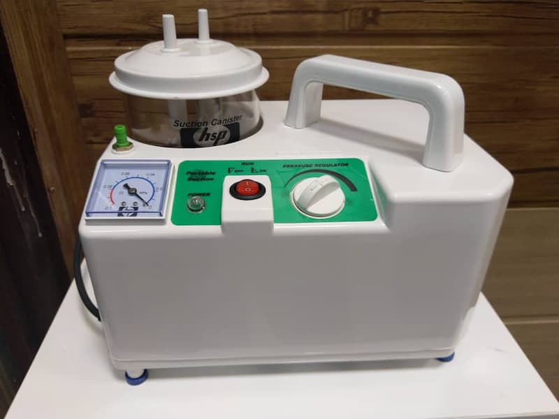 دستگاه ساکشن برای لاغری (مکنده) استیل سیار 4 نوع پرتابل ثابت دستی بیمارستانی