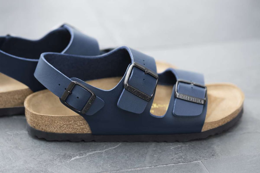 صندل چرم طبیعی مردانه؛ کفی طبی مشکی قهوه ای سایز (40 45)