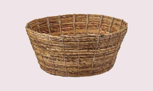 سبد حصیری چوبی؛ قهوه ای (تیره روشن) آشپزخانه 200 گرم
