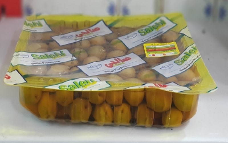 زیتون بدون هسته صالحی؛ شور سیاه پرورده ترکیه یونان Salehi