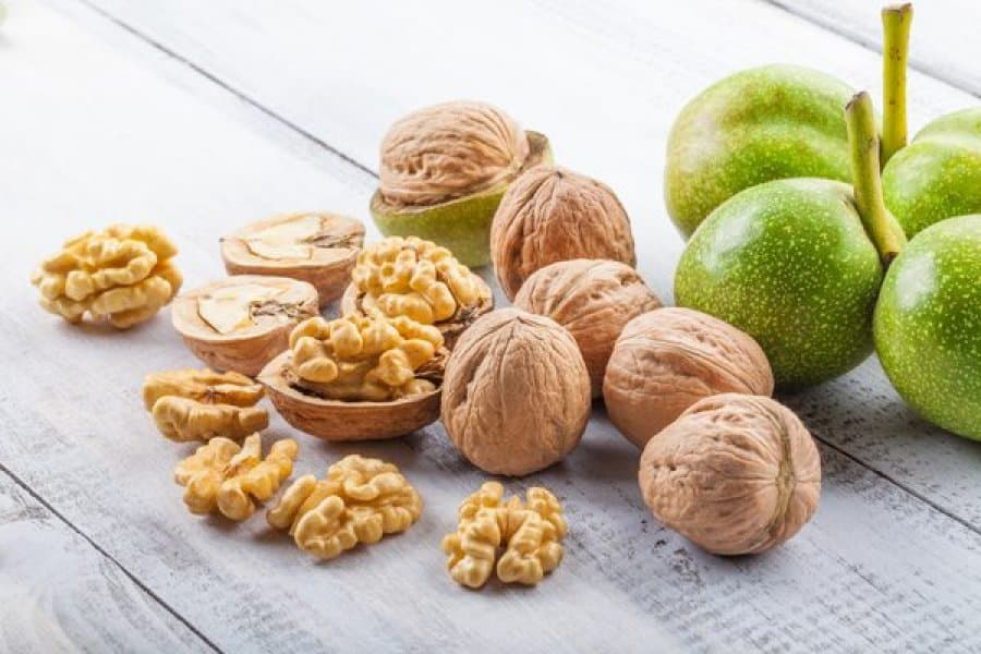 گردو پکان با پوست؛ کاغذی کره ای دلچسب مغزی سفید آهن روی منگنز (E D B)