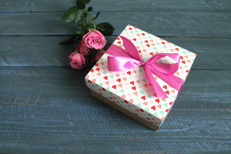 جعبه کادو مقوایی؛ گرد قلب مربع مقاوم شیک ماندگاری بالا Fantasy