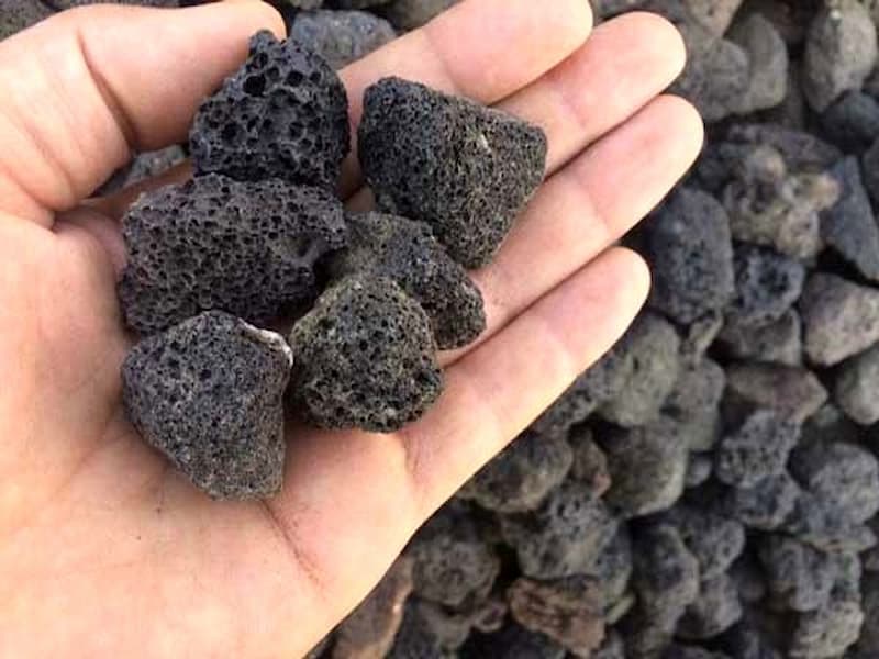 پوکه معدنی عایق حرارتی؛ قهوه ای خاکستری 3 نوع عدسی ماسه ای نخودی