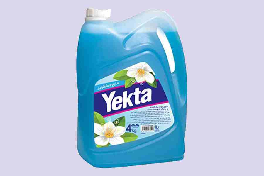 مایع دستشویی یکتا آبی؛ چربی زدا آبرسان رایحه گلی 1 لیتری Yekta